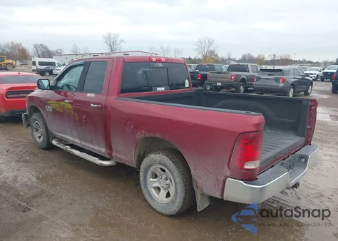 2014 Ram 1500 Slt из США, поврежденный, VIN 1C6RR7GG9ES111593